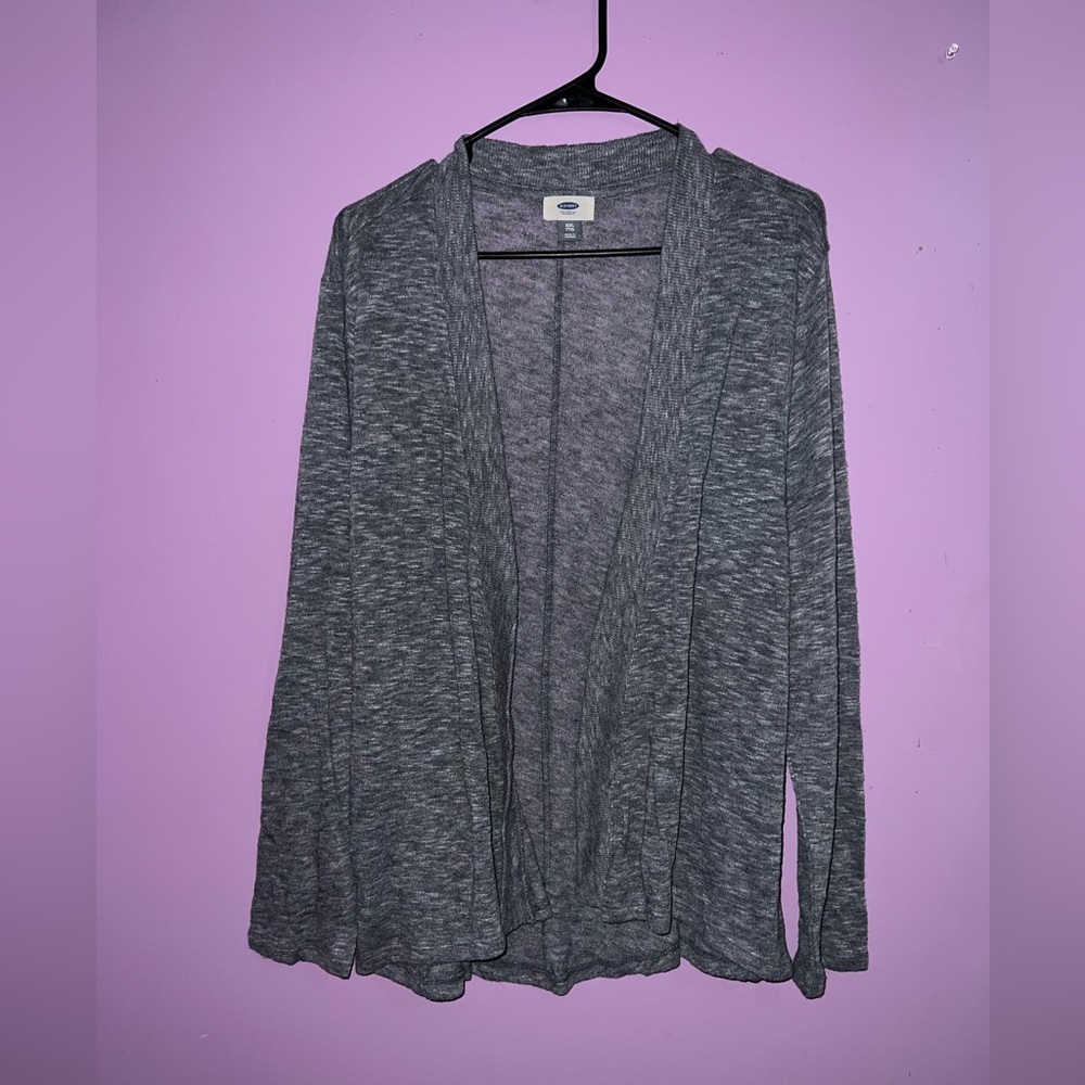 Old Navy Women's Charcoal Cardigan